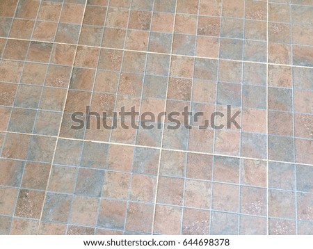 Ceramic tile floor texture pattern background