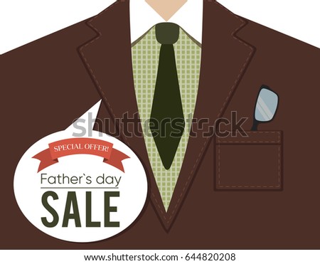 Father's Day sale background
