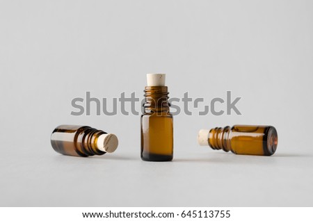 Pharmaceutical Bottle Mock-Up - Three Bottles