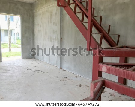 staircase under construction