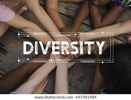 Diversity hands community together friendship 