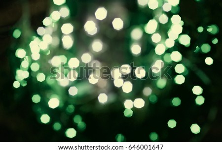 Abstract circle bokeh light background. 