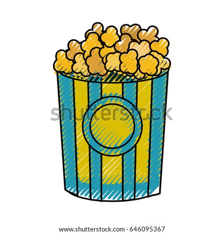 popcorn food in the cinema movie eat