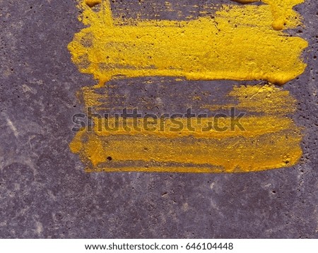 Gold or foil on grunge concrete texture background