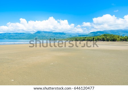 Marino Ballena National Park in Uvita - Punta Uvita - Beautiful beaches and tropical forest at pacific coast of Costa Rica