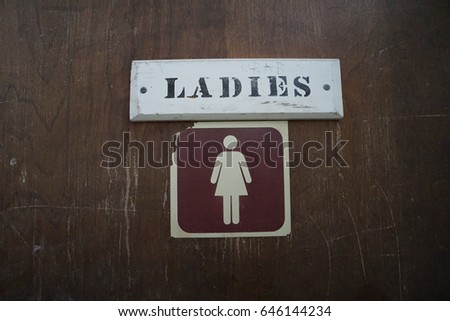 Ladies Restroom