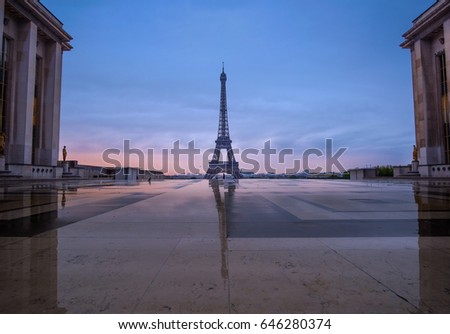 Rainy Eiffel