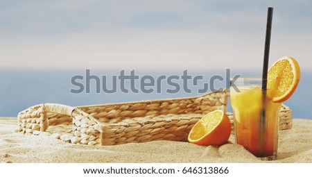 beach background space 