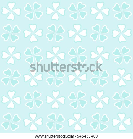 Repeatable background with flowers for website, wallpaper, textile printing, texture, editable, in vector