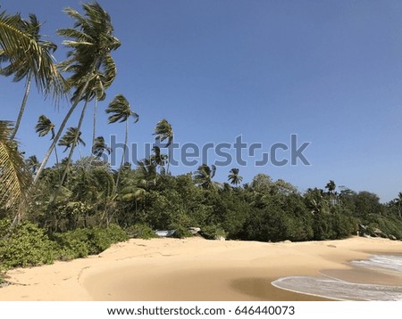 A Corner of The Tangalle Beach