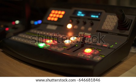 tv control video panel