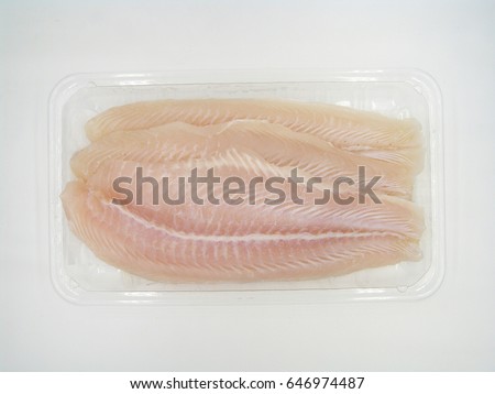 Cobbler fish fillet Royalty-Free Stock Photo #646974487