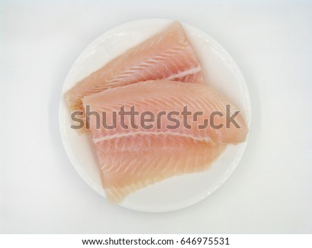 Cobbler fish fillet Royalty-Free Stock Photo #646975531