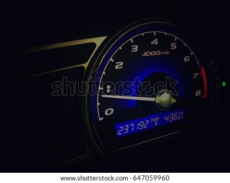 Mileage of speed car