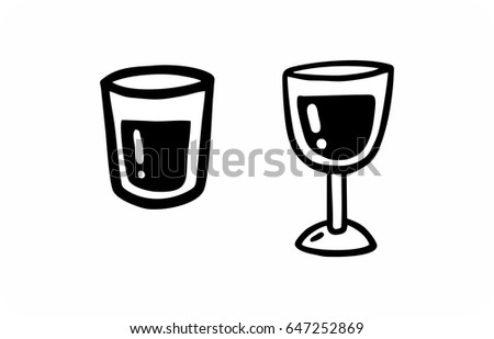 Simple image types of glasses