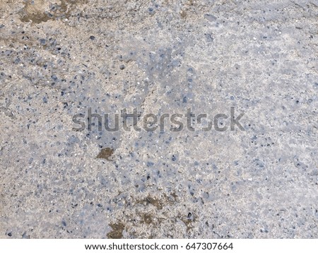 Wet cement floor texture for background