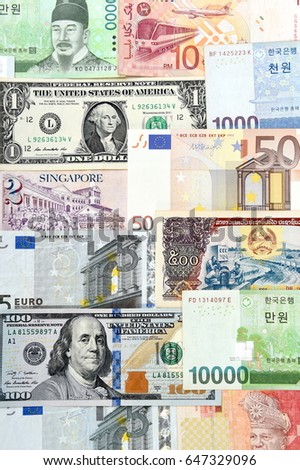 Banknote for background 
