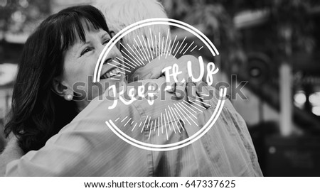 Couple Happiness Precious Moment Togetherness Love Word Graphica