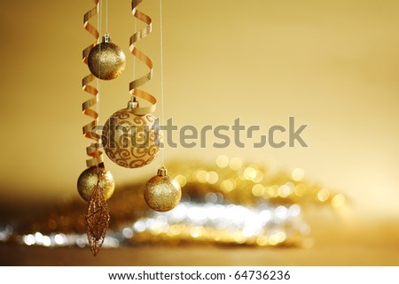 golden christmas
