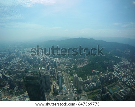 Cityscape From Taipei 101