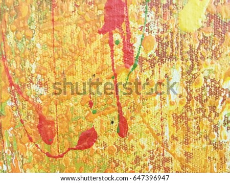 Abstract chaos painting design wallpaper