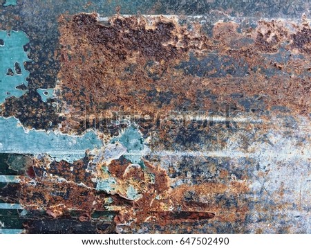 Old metal rust texture background, Decay steel.