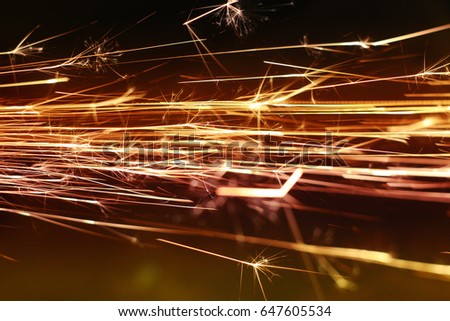 Sparks abstraction background