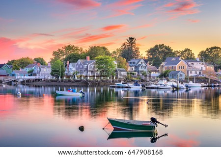 Portsmouth, New Hampshire, USA townscape. Royalty-Free Stock Photo #647908168