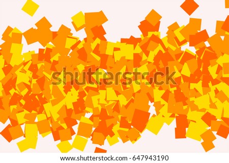 Vector graphic. Colored abstract overlapping square, rectangle shape pattern. Good for web page, wallpaper, graphic design, catalog, texture or background.