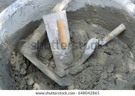 Plastered wall Royalty-Free Stock Photo #648042865