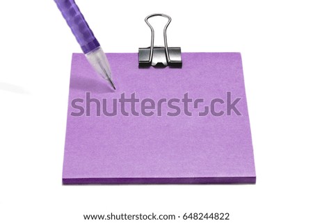 Post sticky note pad business reminder bulletin message background with copy space 