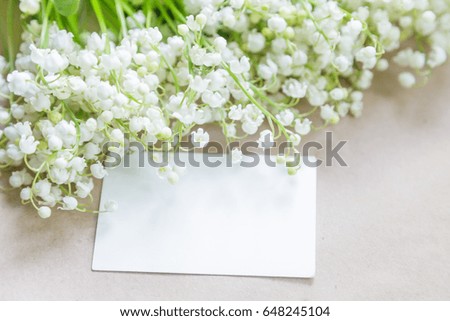 bouquet of lilies lying on the surface