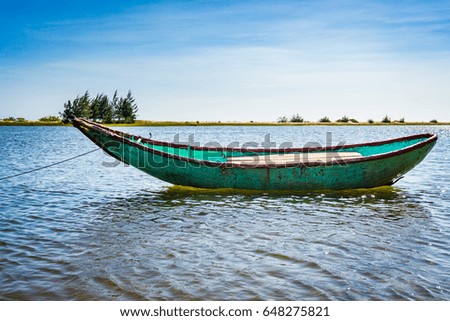 Boat in the river