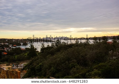 Australia Sydney Skyline Watson Bay View 