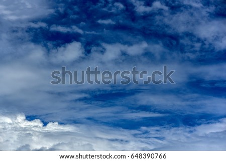 Cloud blue sky abstract background, blue sky background