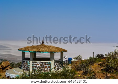 Resting place on top of the mountain