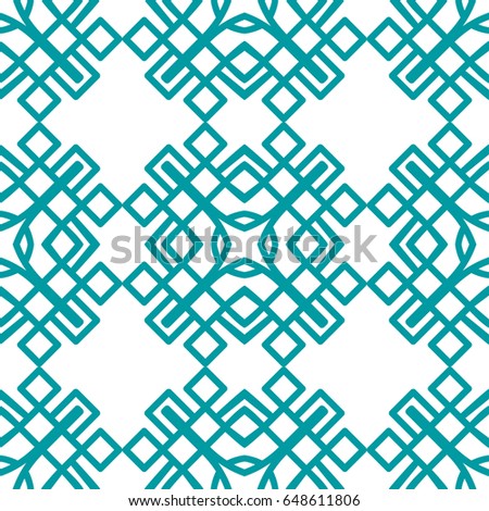  blue  luxury background seamless with ornamental pattern on white