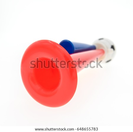 Football soccer triple fan trumpet