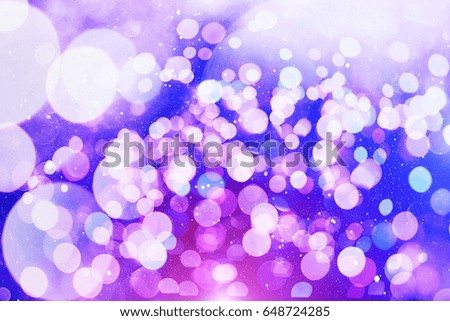lights background:blur of Christmas wallpaper decorations concept.xmas holiday festival backdrop:sparkle circle lit celebrations display.