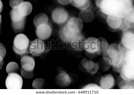 background black abstract bokeh for christmas night light holiday
