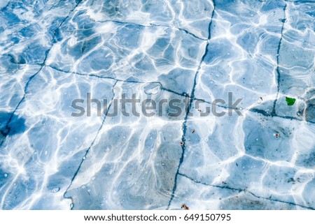 Water in the pool background