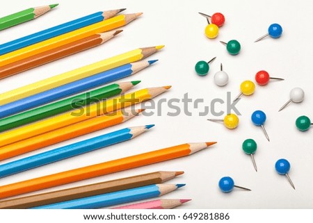 Color pencil.