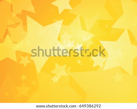 stars yellow background