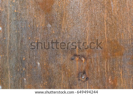 Rusted metal texture for background
