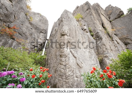stone buddha image