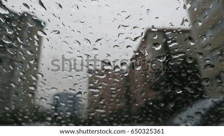 Rainy Glass