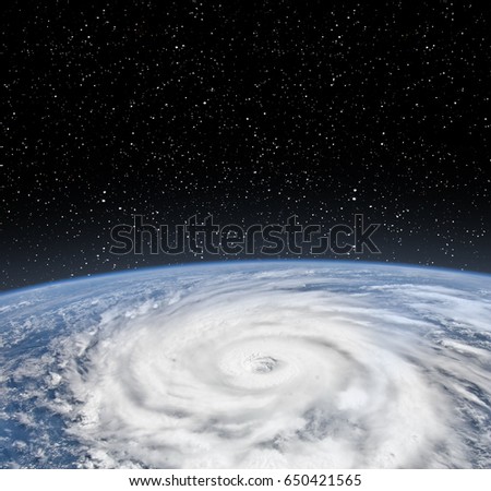 Earth and starfield. Elements of this image furnished by NASA.