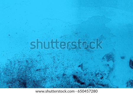 Abstract colorful blue cement wall texture and background