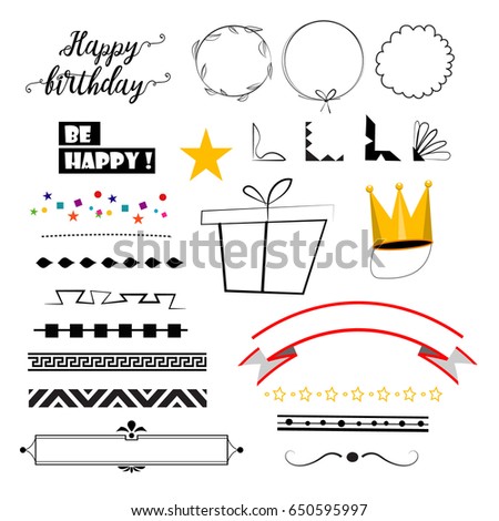 birthday invitation greeting card design