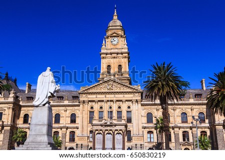Cape Town City Hall (Republic of South Africa)